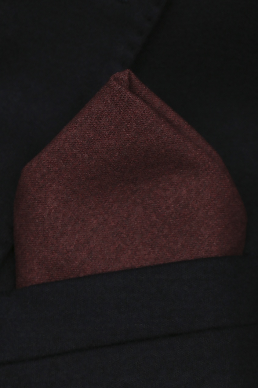 фото Бордовый шерстяной платок-паше Eton