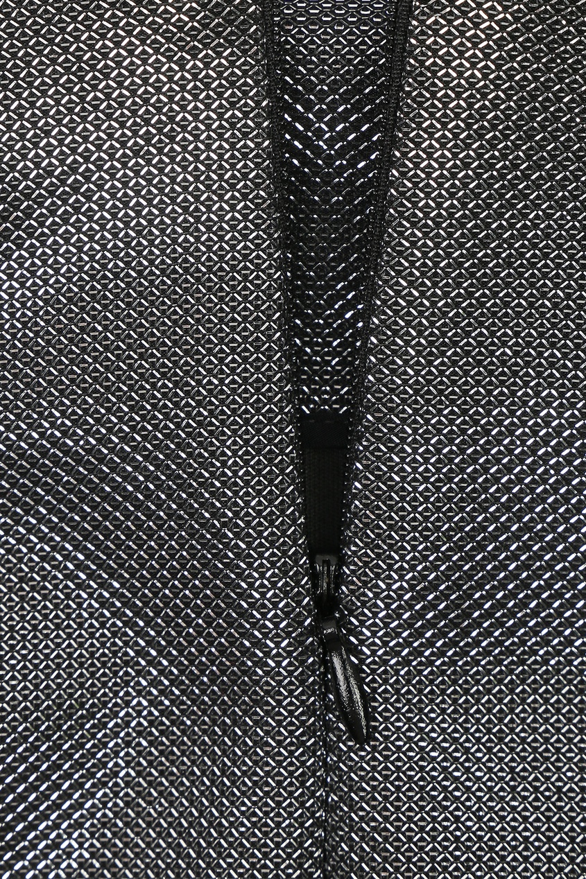 фото Серебристая юбка с кружевной отделкой Ermanno scervino