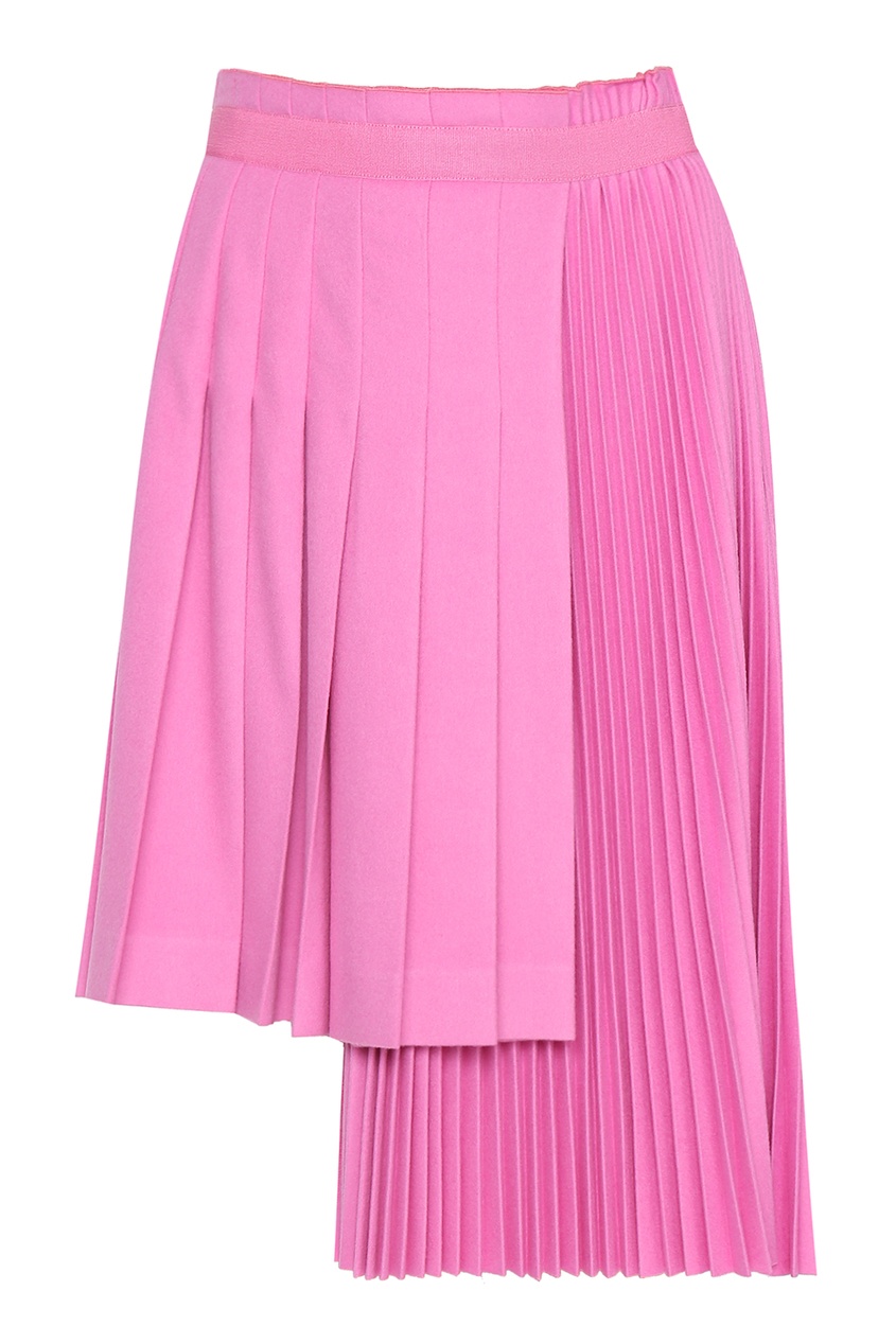 фото Розовая юбка с плиссировкой ermanno scervino