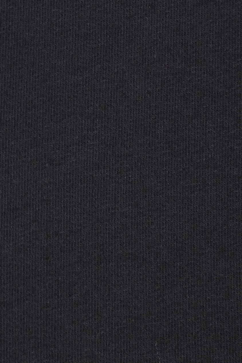 фото Черные брюки-джоггеры с лампасами ermanno scervino