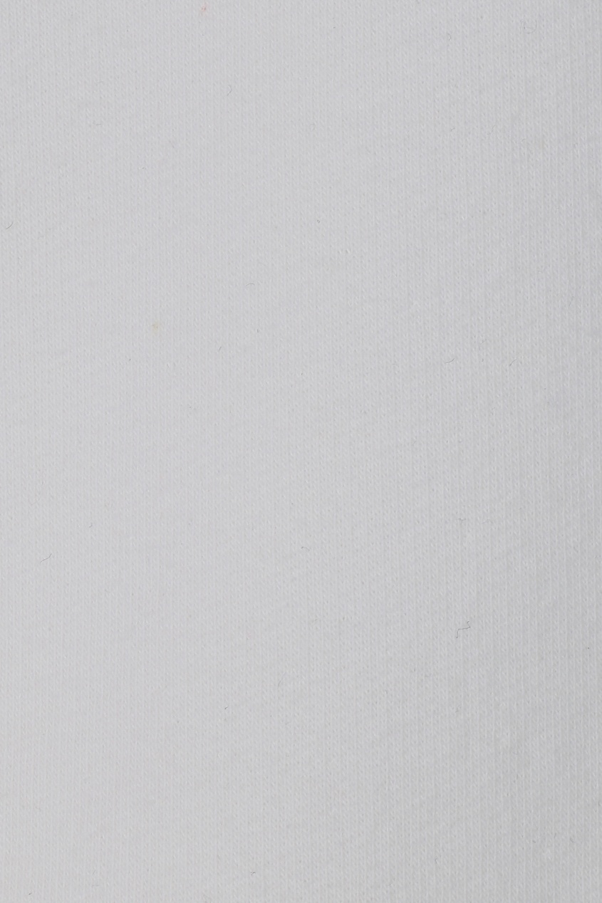 фото Белые брюки-джоггеры с отделкой ermanno scervino