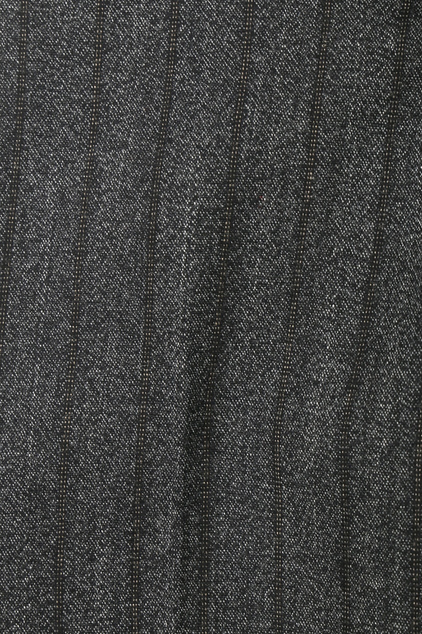 фото Темно-серые брюки с отделкой в полоску Ermanno scervino