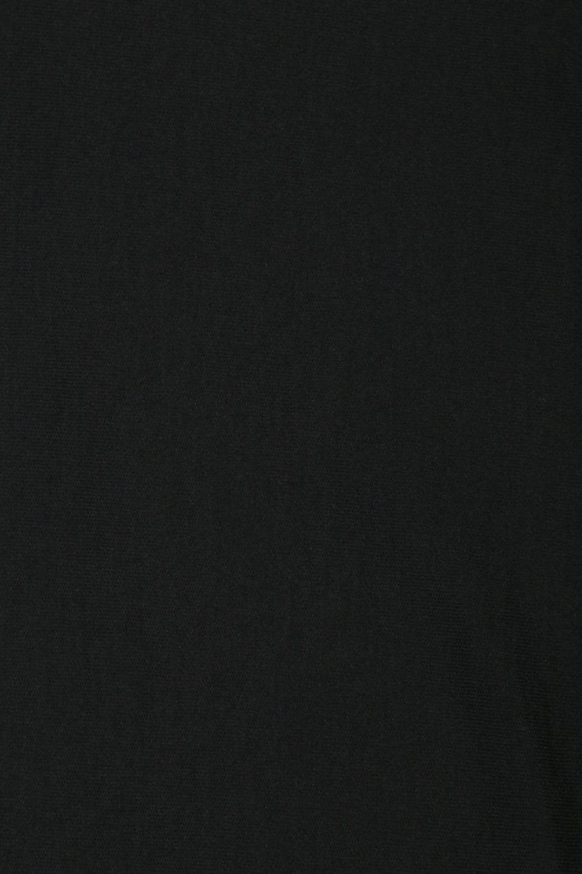 фото Черное платье с отделкой marina rinaldi