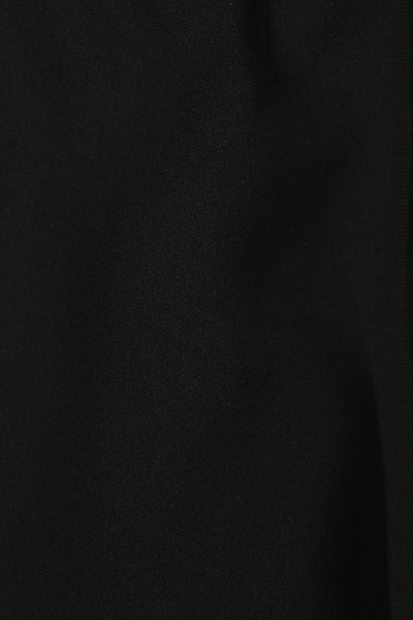 фото Прямые брюки черного цвета Marina rinaldi