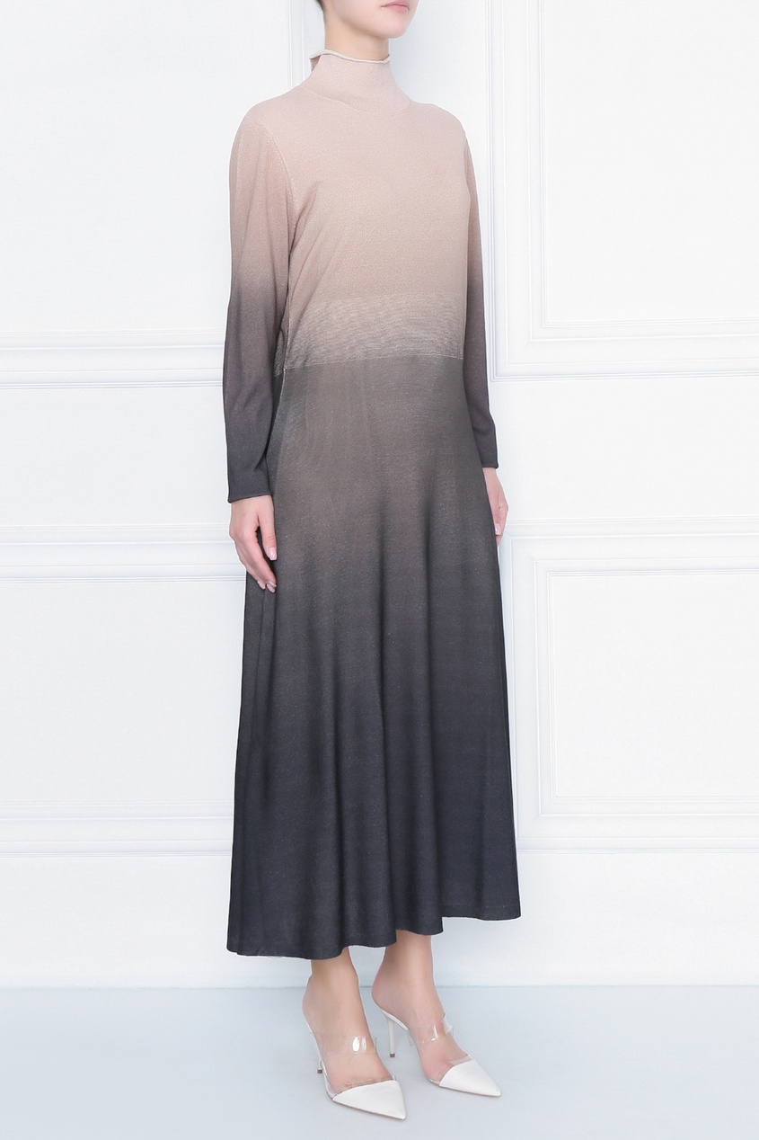 фото Платье с градиентным эффектом marina rinaldi