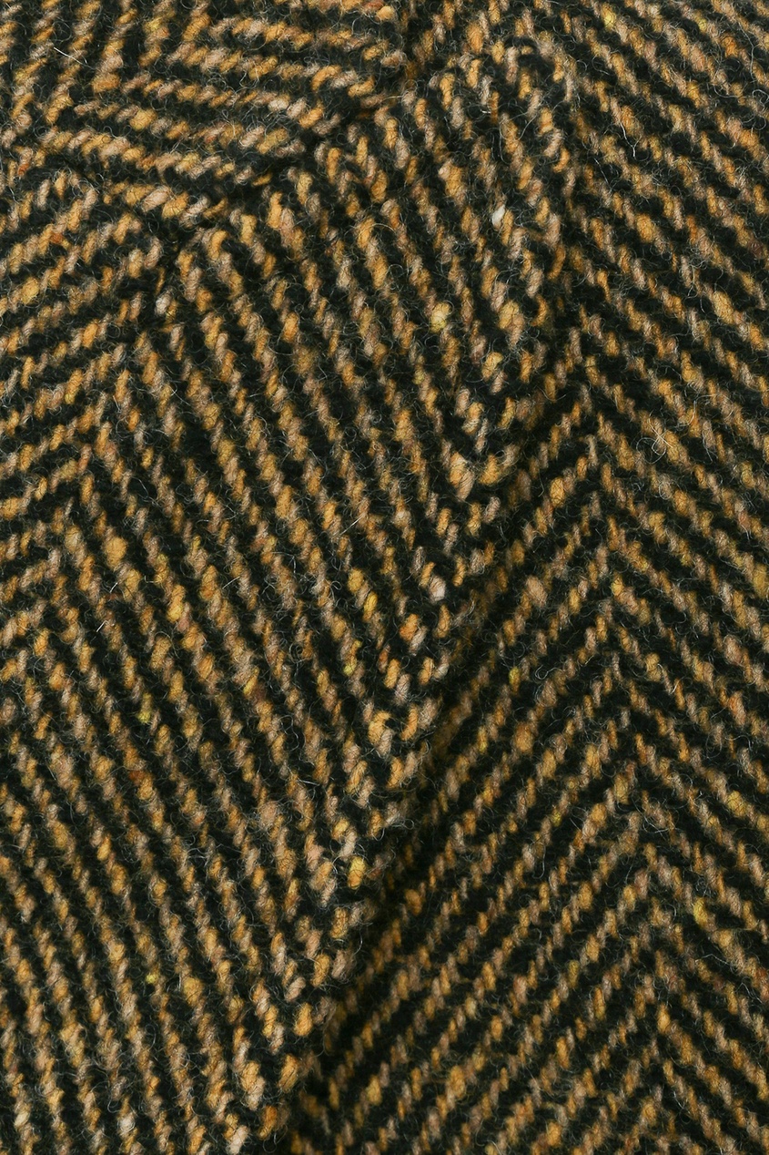 Пальто из шерсти с мотивом Roman Embroidery