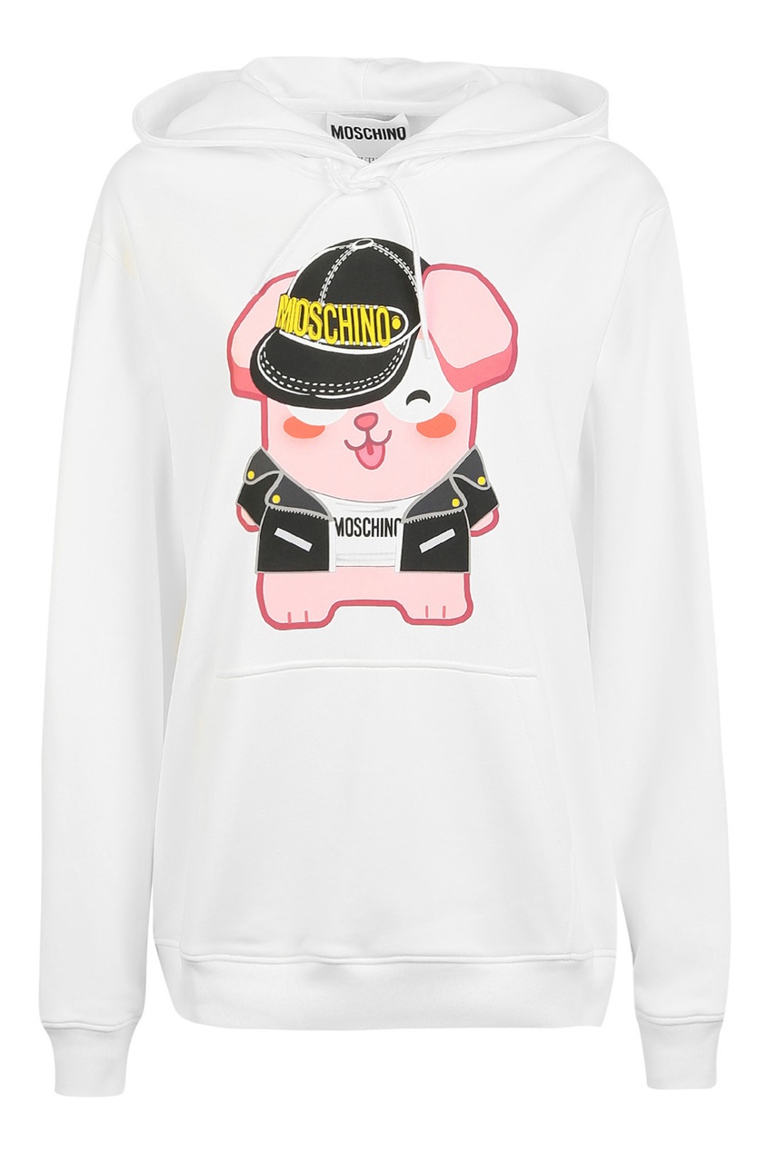 

Толстовка с мотивом Freezer Bunny The Sims Moschino Capsule, Белый, Толстовка с мотивом Freezer Bunny The Sims Moschino Capsule