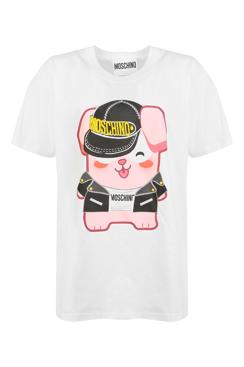 фото Футболка с мотивом freezer bunny the sims moschino capsule