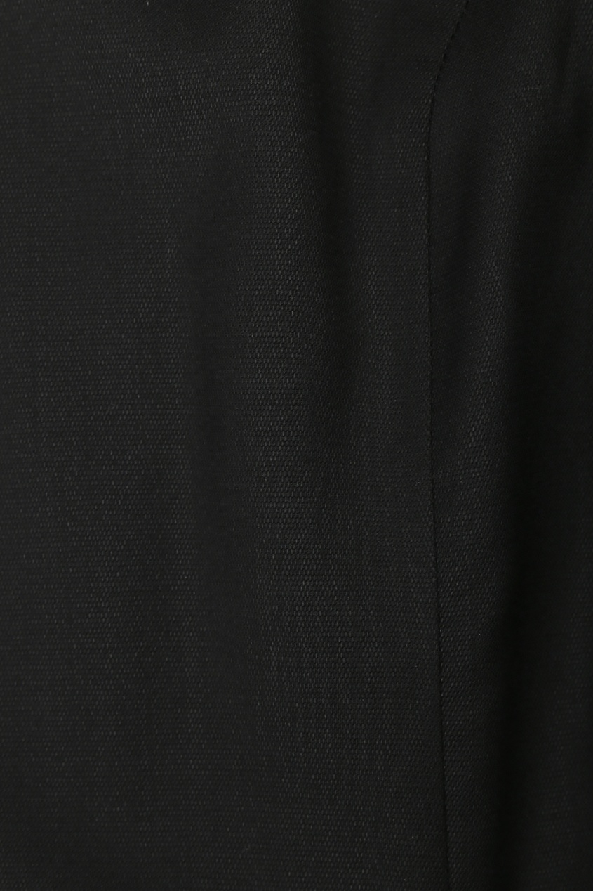 фото Черное платье-рубашка marina rinaldi