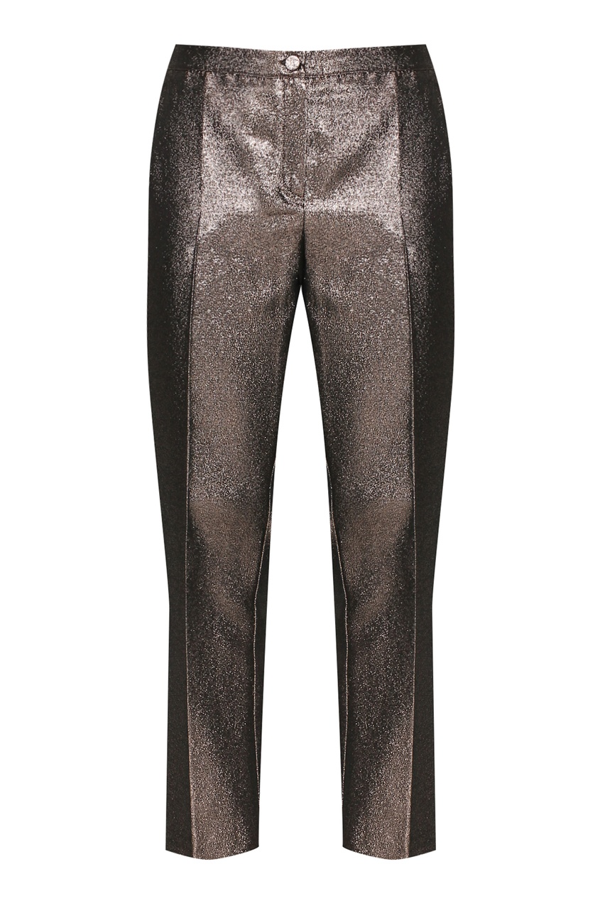 фото Блестящие брюки со стрелками marina rinaldi