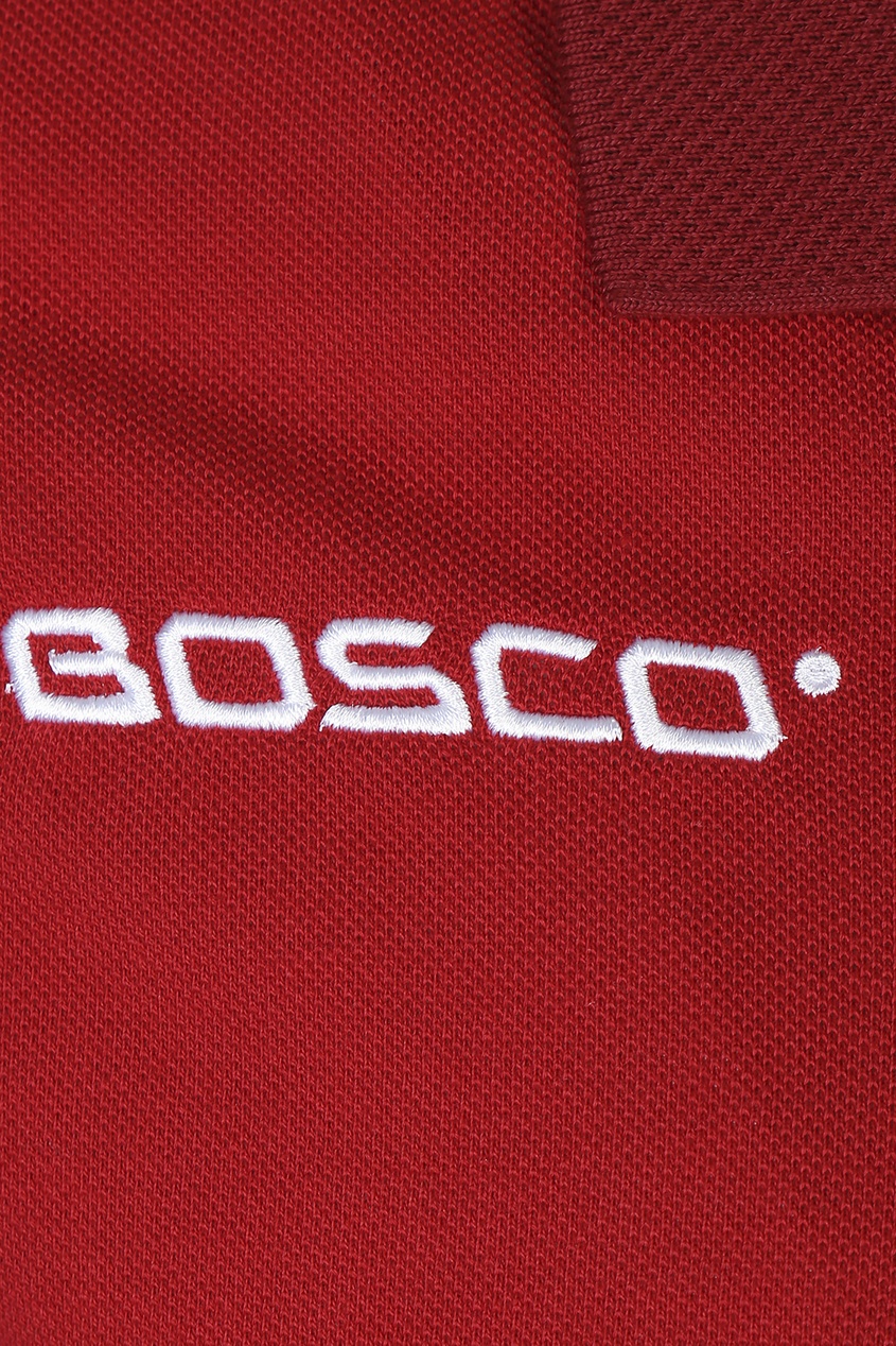 фото Красное хлопковое поло Bosco fresh