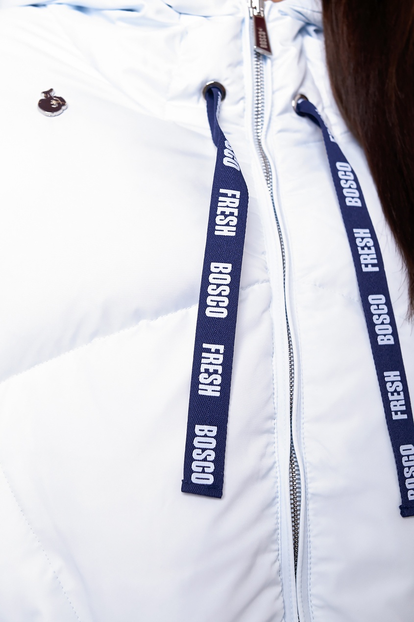 фото Светло-голубая пуховая куртка Bosco fresh
