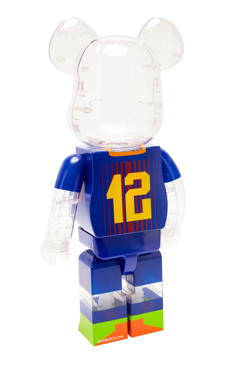 фото Статуэтка для интерьера bearbrick fc barcelona 1000% Medicom toy