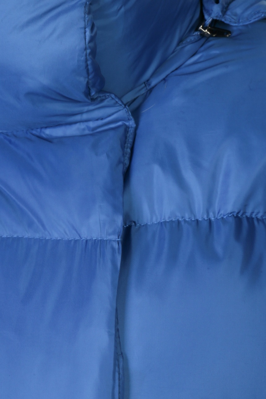 фото Синее пуховое пальто со съемным капюшоном Bosco fresh