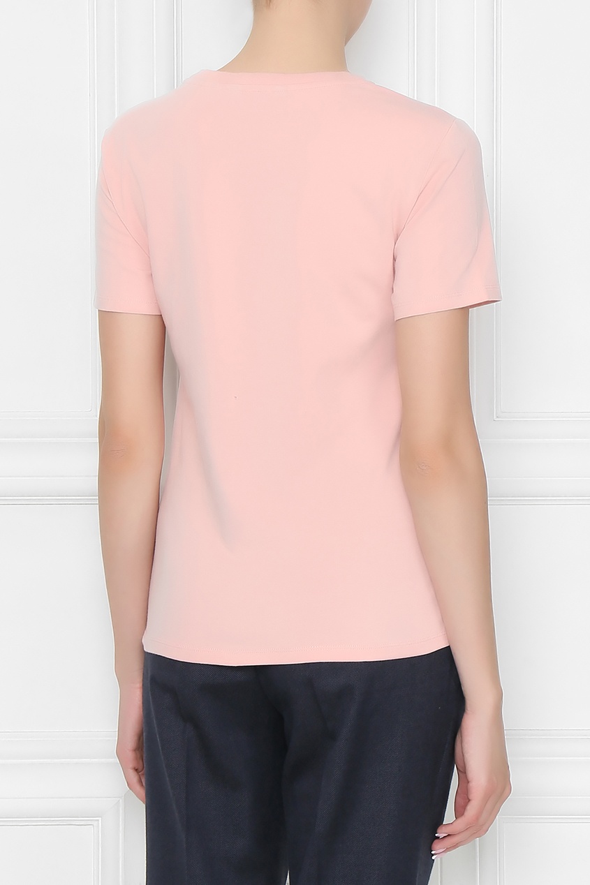 фото Розовая футболка с ярким принтом Bosco fresh