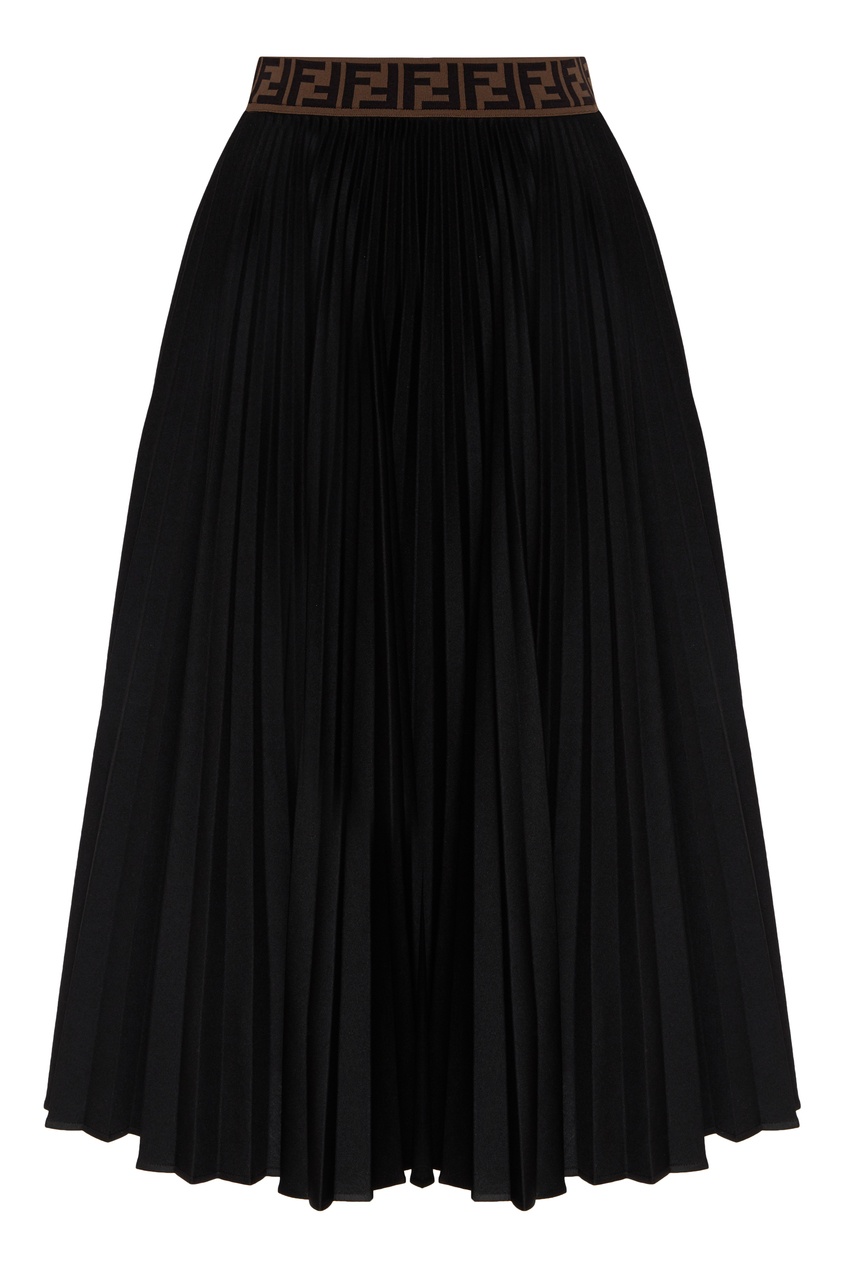 фото Плиссированная юбка с монограммами Fendi