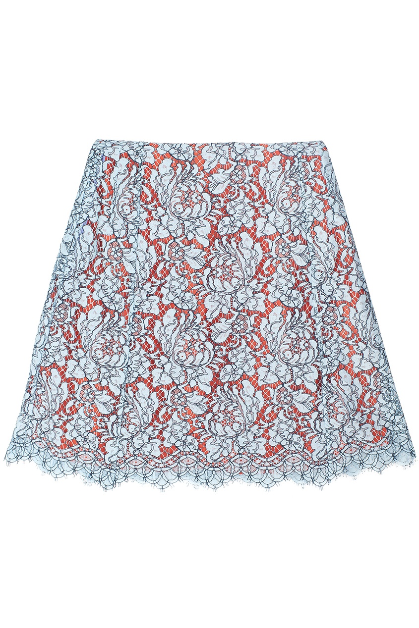 

Хлопковая юбка, Голубой, Хлопковая юбка