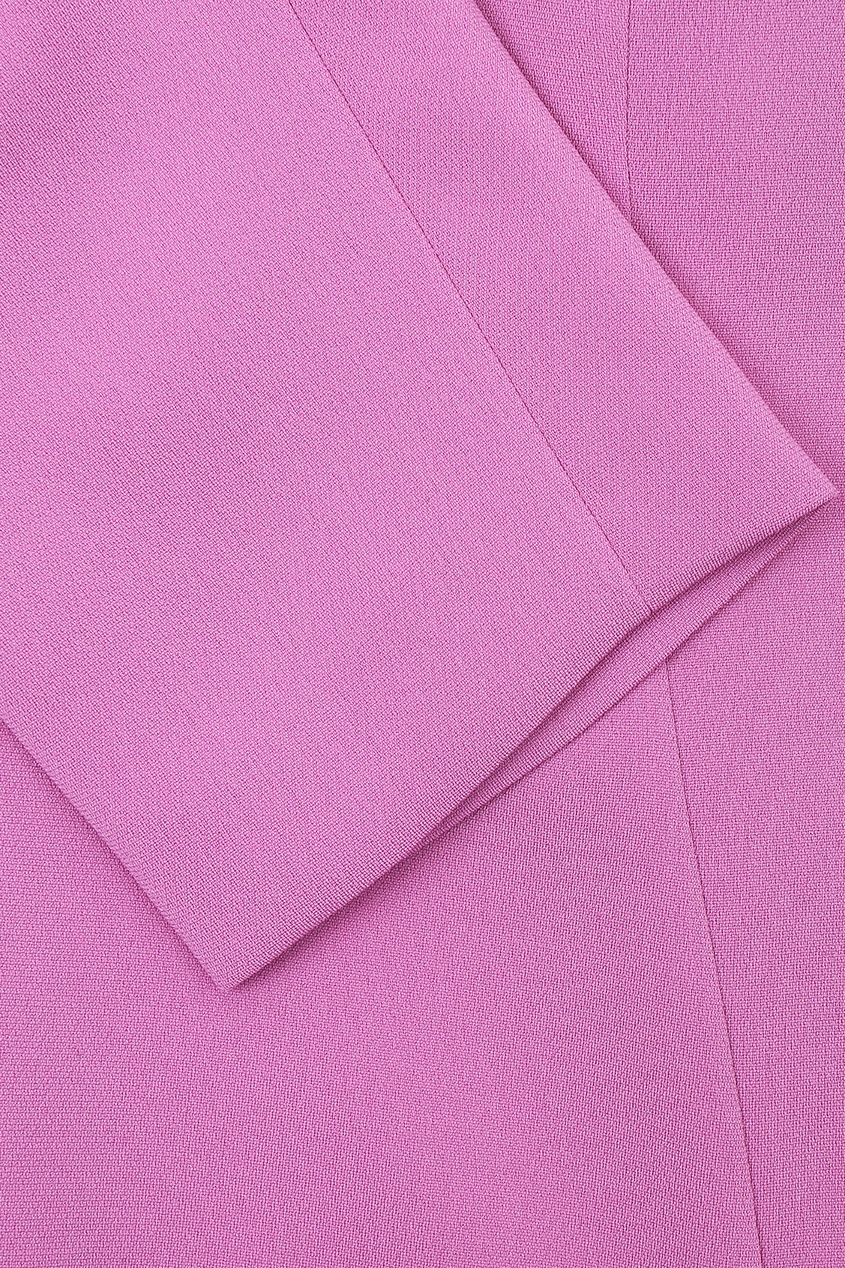 фото Розовое платье-футляр без рукавов marina rinaldi