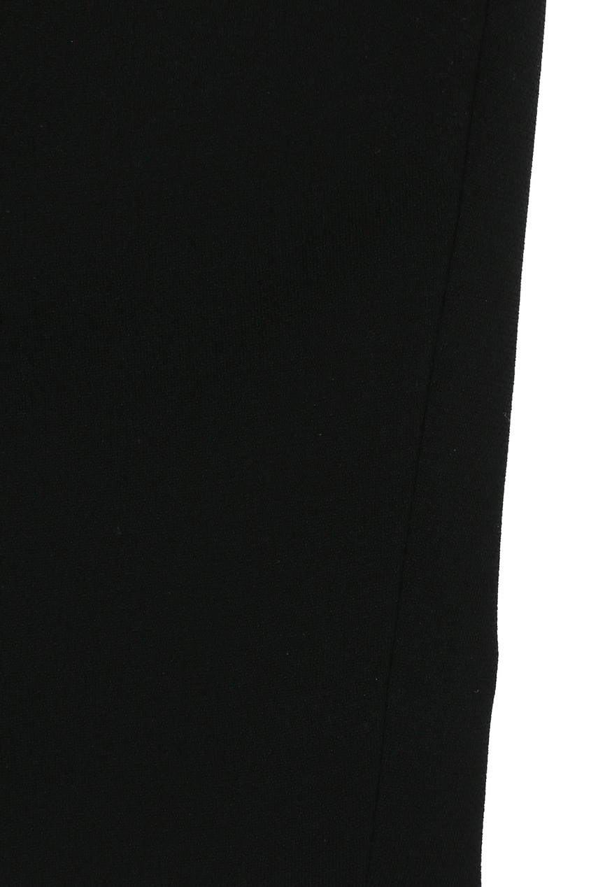 фото Черная юбка-карандаш с высокой посадкой marina rinaldi