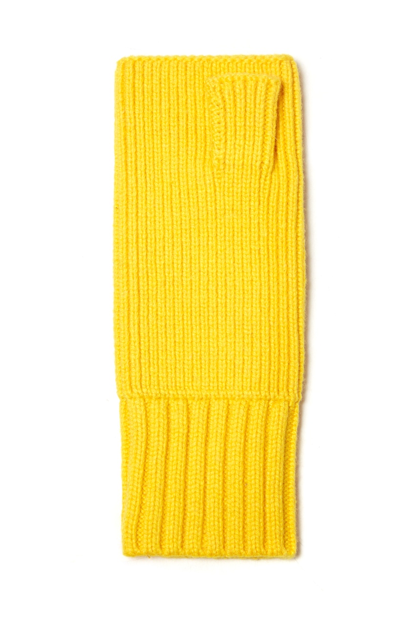 фото Перчатки ярко-желтого цвета Michael michael kors