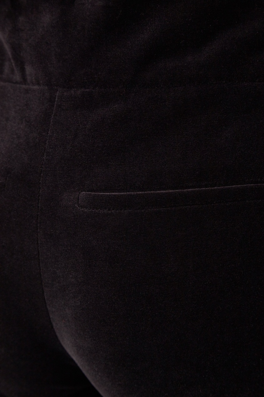 фото Бархатные брюки на пуговицах balmain