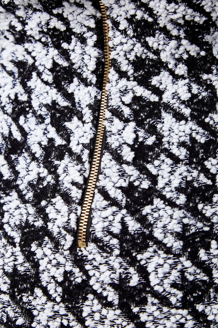 фото Платье с узором «гусиная лапка» balmain