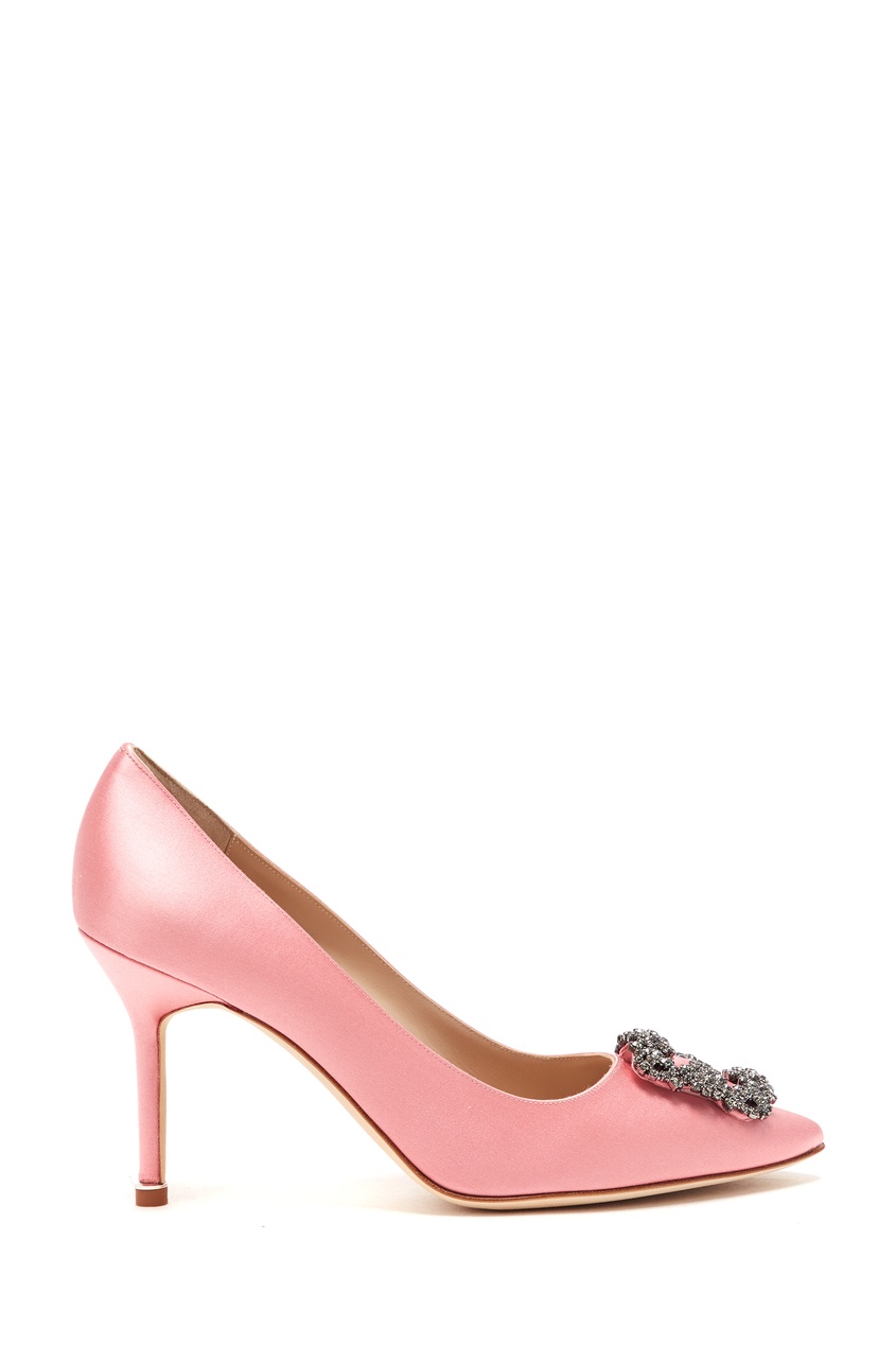 фото Розовые туфли hangisi 90 manolo blahnik