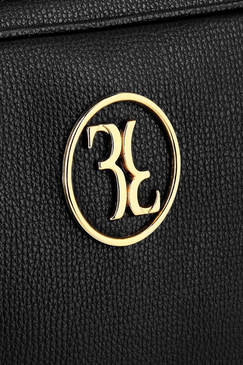 фото Черная сумка с логотипом billionaire