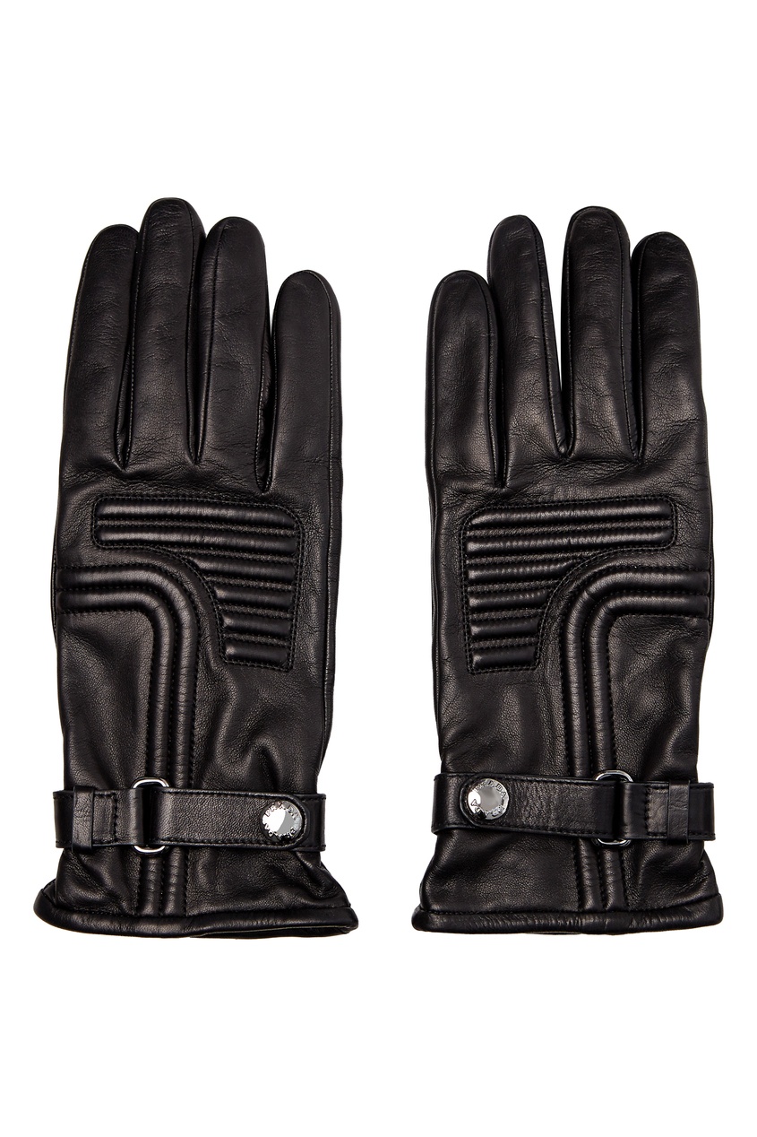 фото Стеганые перчатки из кожи Prada