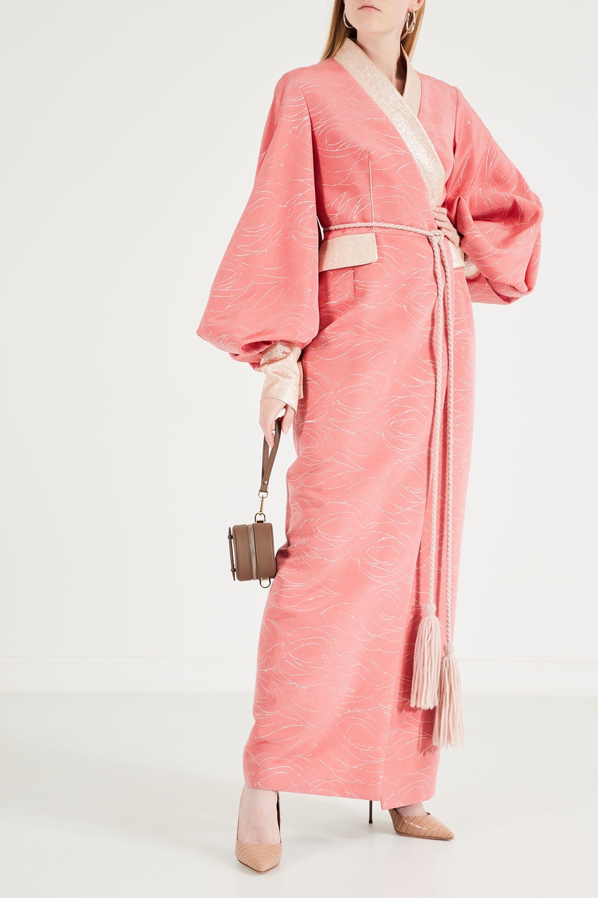 фото Платье-халат розового цвета igor gulyaev