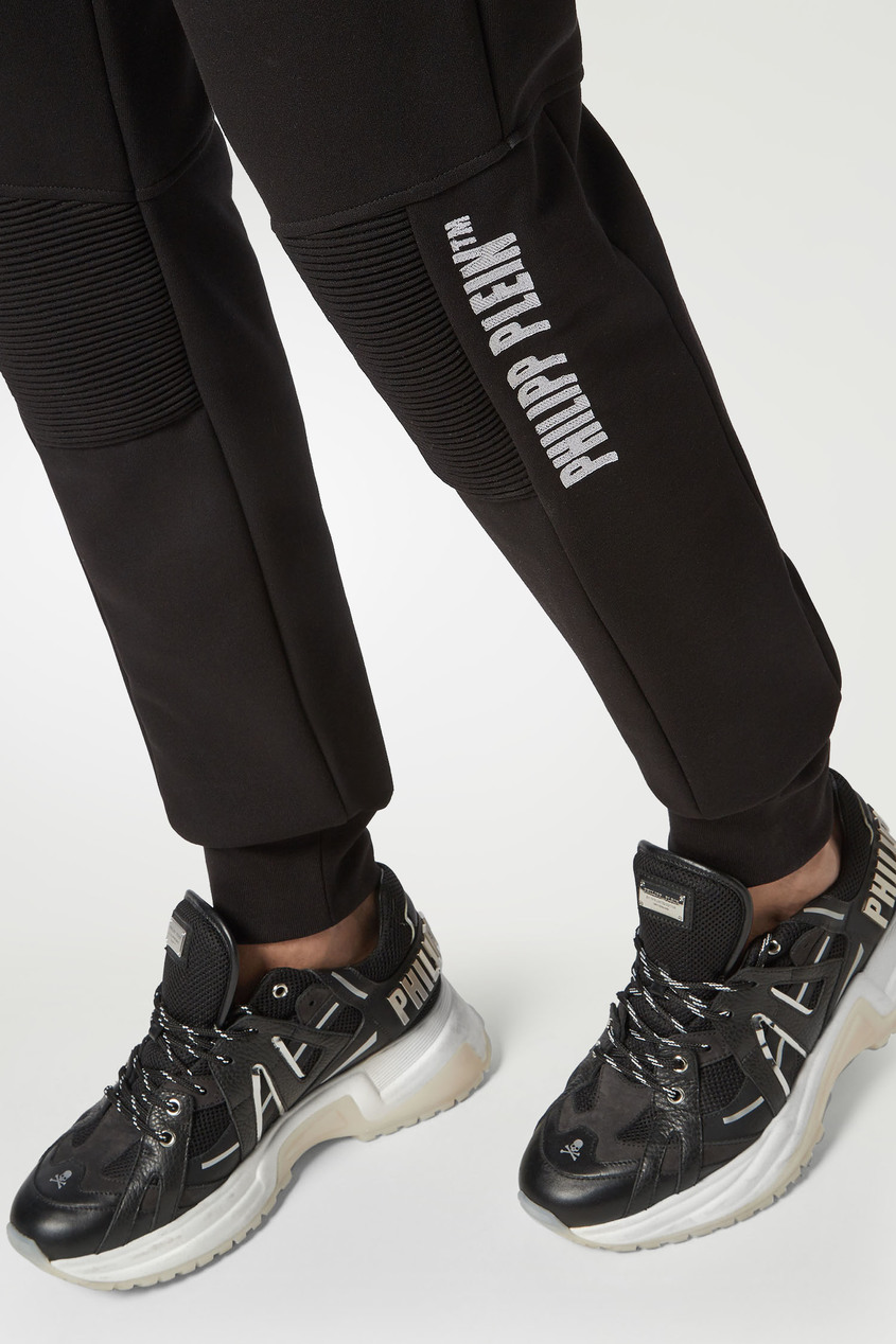 фото Спортивные брюки с рельефными швами philipp plein