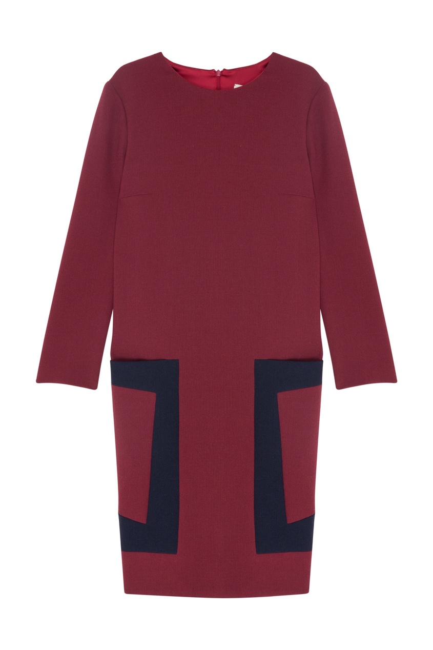 

Шерстяное платье, Красный, Шерстяное платье