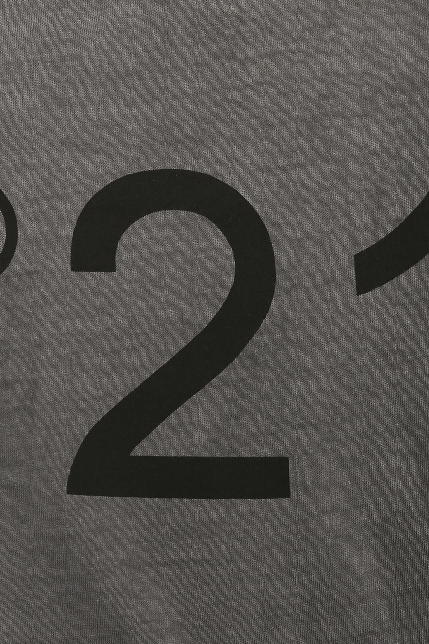 фото Серая футболка с логотипом no.21