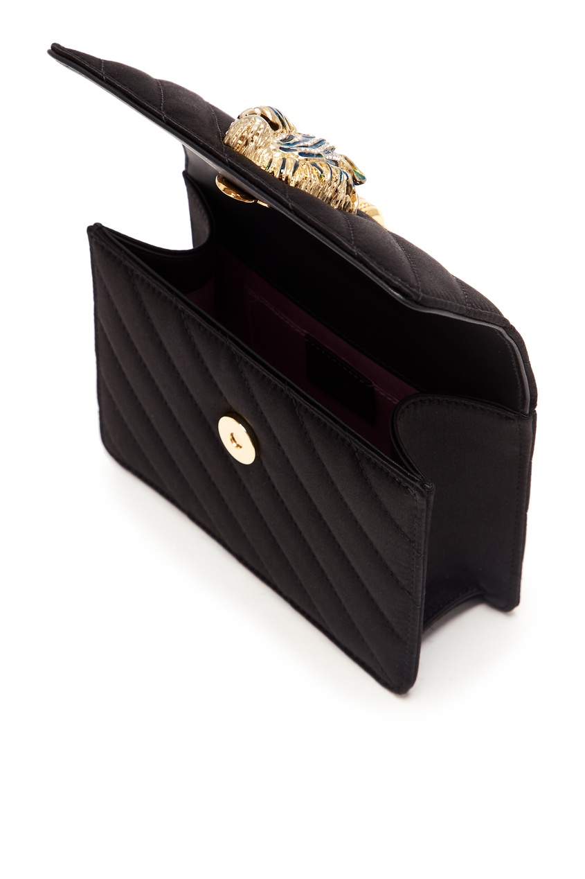 фото Стеганая сумка из атласной ткани broadway Gucci