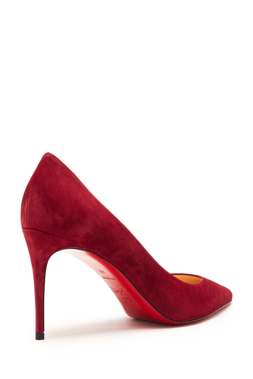 фото Бордовые туфли kate 85 Christian louboutin