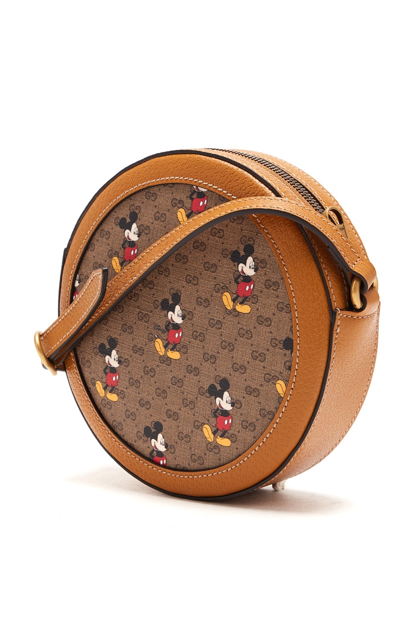 фото Круглая сумка disney x gucci