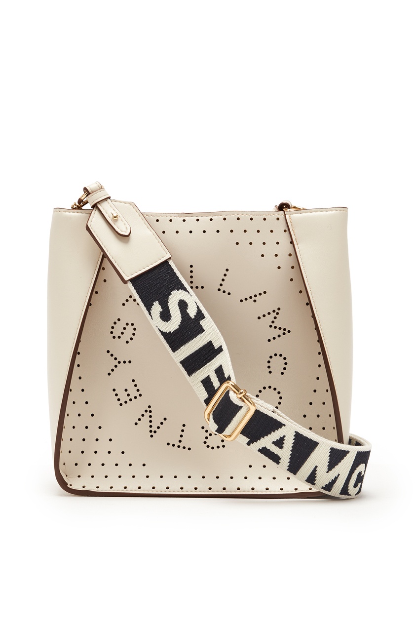

Перфорированная сумка Stella Logo Mini, Черный, Перфорированная сумка Stella Logo Mini
