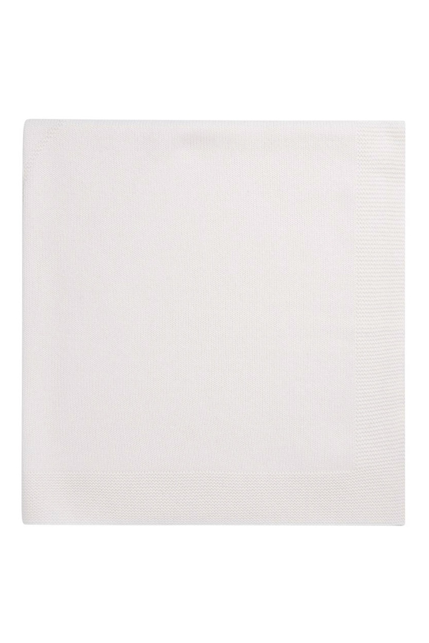 фото Белое кашемировое одеяло bonpoint