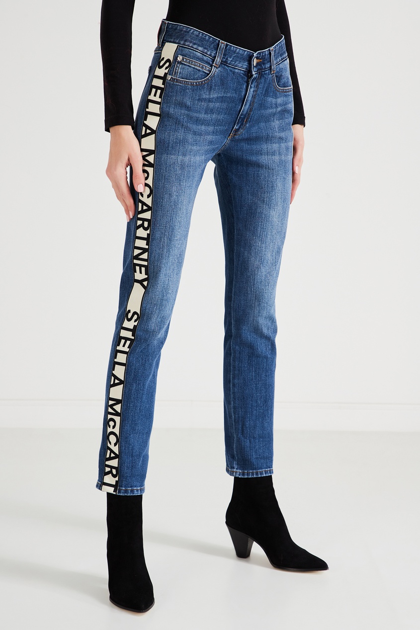 джинсы с лампасами женские фото