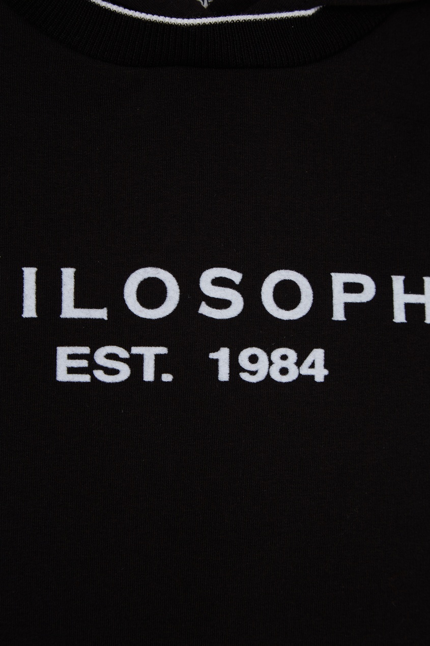 фото Платье-худи с логотипом philosophy