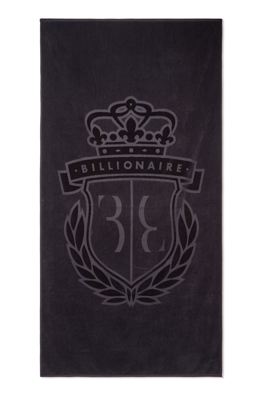 фото Полотенце с фирменным гербом billionaire