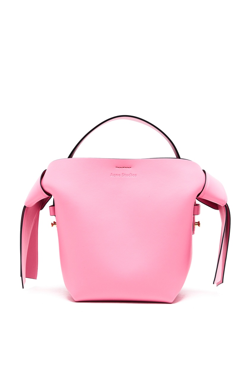 фото Розовая сумка musubi acne studios