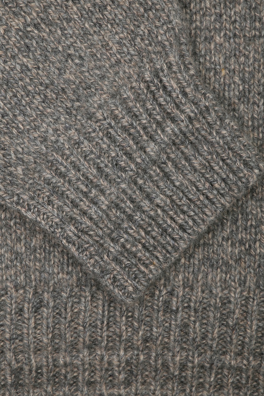 фото Темно-серый меланжевый свитер bosco