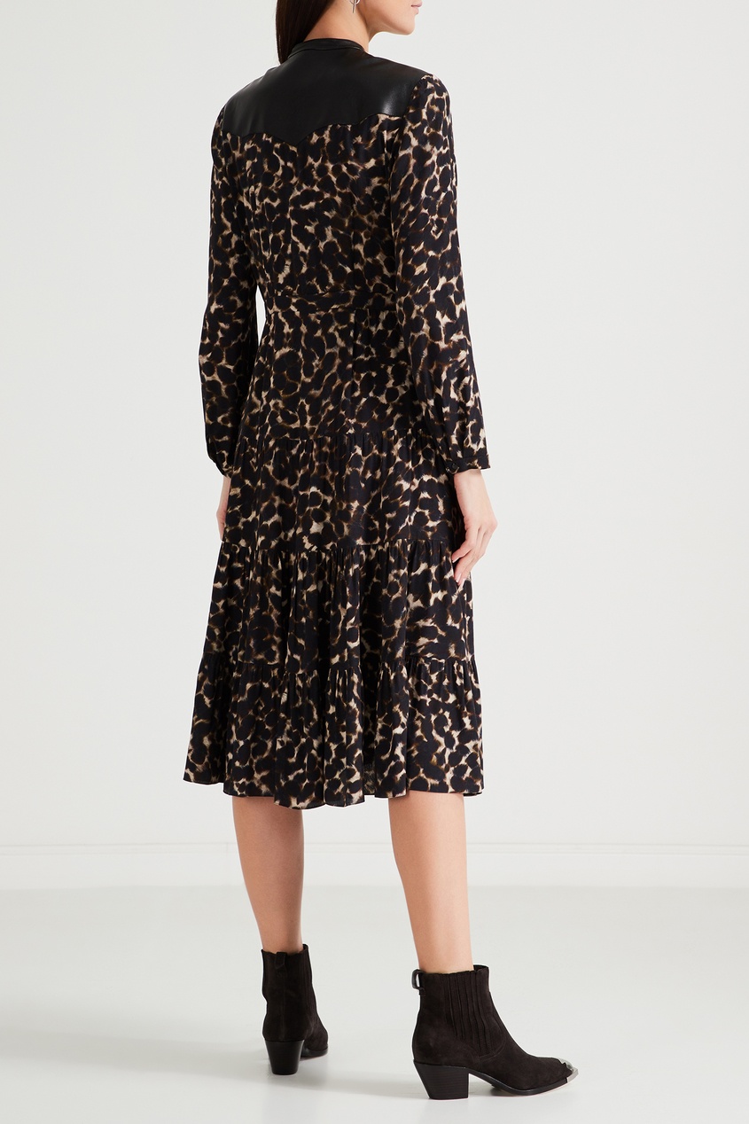 фото Платье с леопардовым принтом like yana