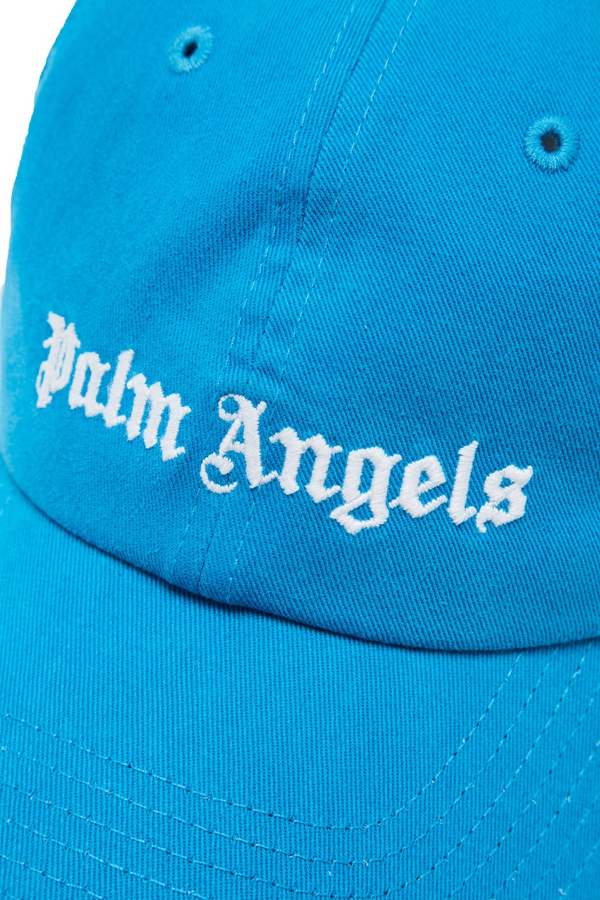 фото Бейсболка бирюзового цвета palm angels