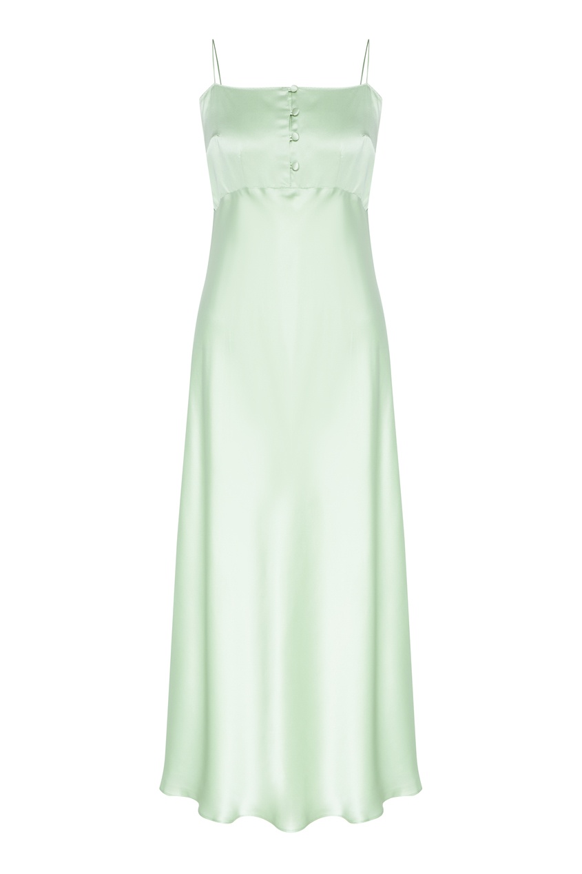 фото Мятно-зеленое платье-комбинация florence bernadette