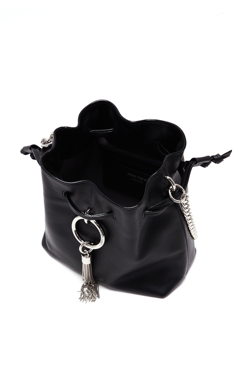 фото Небольшая черная сумка callie jimmy choo