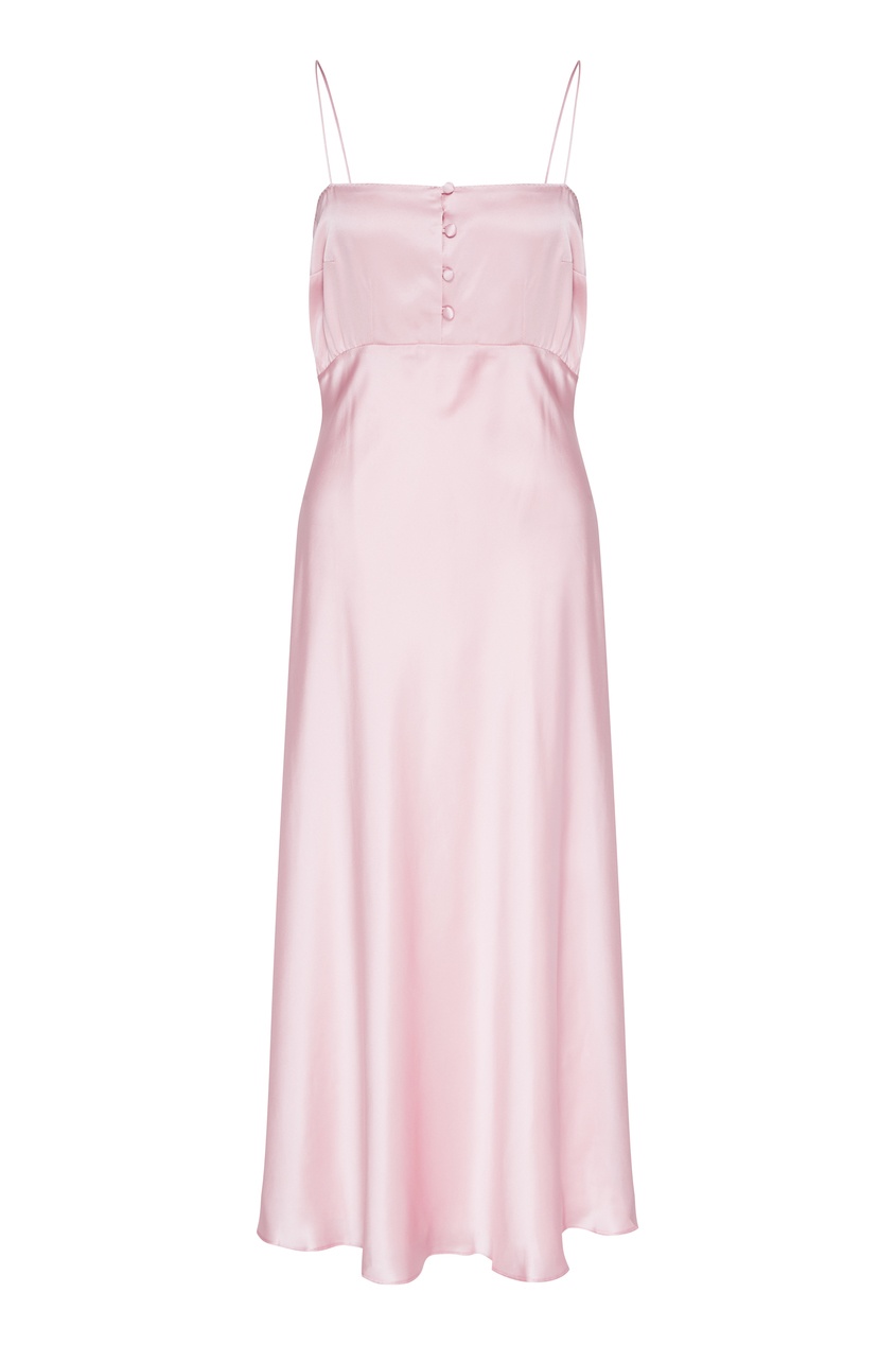 фото Розовое платье-комбинация florence bernadette