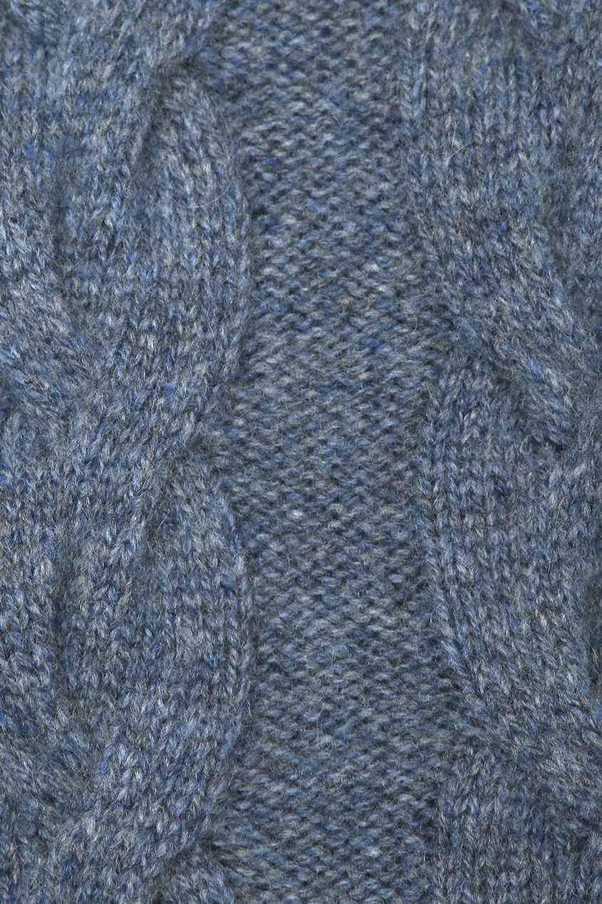 фото Серый свитер из кашемира isaia
