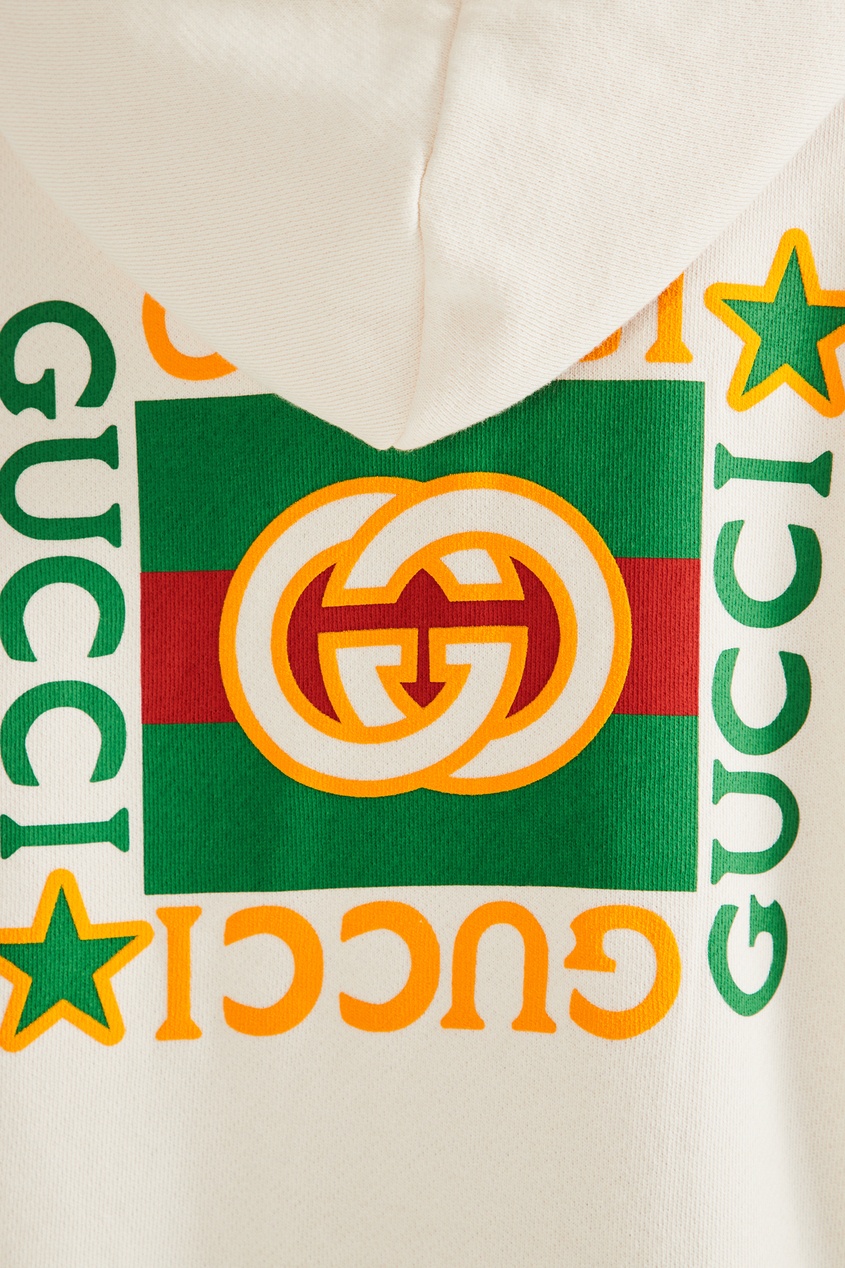 фото Толстовка с ретро-логотипом на спине gucci